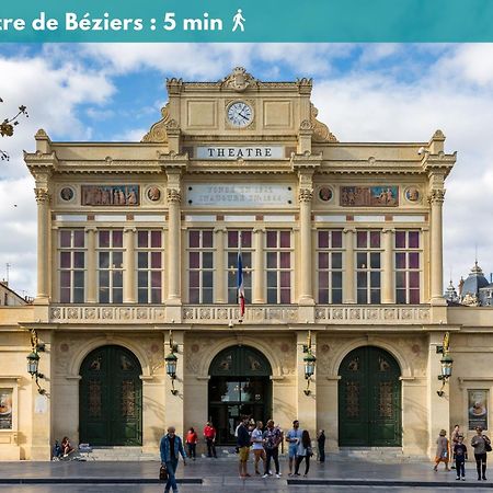 Charmant Studio Climatise 'Alma 1' - Beziers Centre - Wifi Fibre - Netflix Apartment ภายนอก รูปภาพ