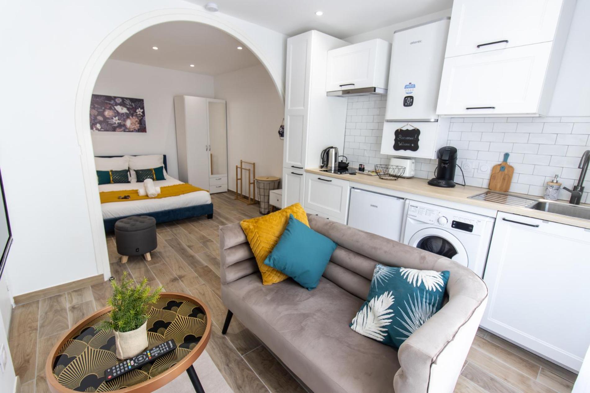 Charmant Studio Climatise 'Alma 1' - Beziers Centre - Wifi Fibre - Netflix Apartment ภายนอก รูปภาพ